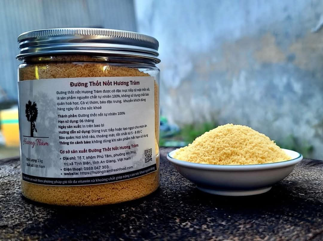 Đường thốt nốt đổ bột - Đường Thốt Nốt Hương Tràm